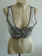 Pailletten weste bolero - pailletten,
