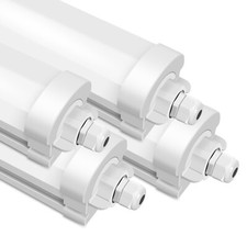 4x 36W LED Feuchtraumleuchte