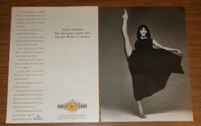 Seltene Werbung ROLEX OYSTER LADY-DATEJUST Chronometer Sylvie Guillem 1997