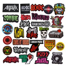 Rock Musik Band Stickerei