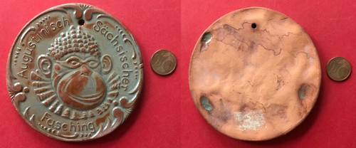 Ton keramik medaille - ton,