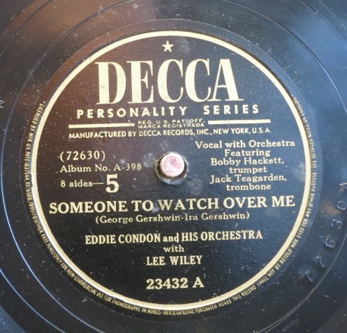 Eddie condon rpm - eddie,