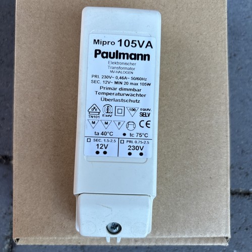Paulmann mipro 105va halogen - paulmann,