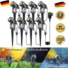 8er Gartenstrahler LED