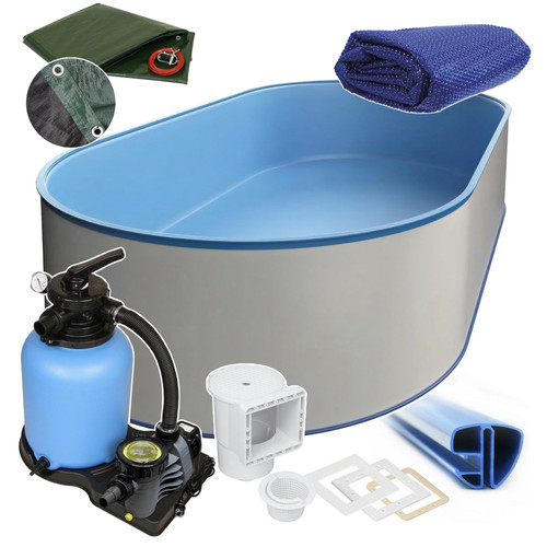 Oval pool 623 360 - oval, cm