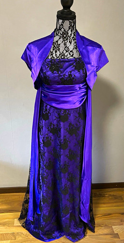 Damen abendkleid lang - gr., m