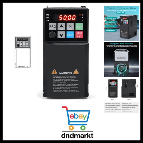 Dewin frequenzumrichter 2kw - frequenzumrichter, 2,2kw