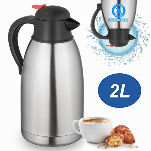 Edelstahl isolierflasche - 2l, edelstahl-isolierflasche