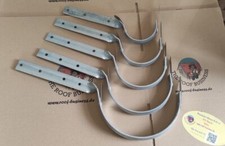 Rinneisen Rinneneisen Rinnhalter Rinnenhalter gedreht & gebogen 10-5tlg.