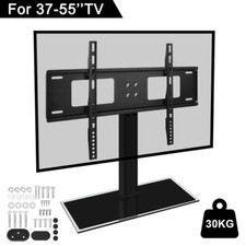 TV Ständer 32-65 Zoll Standfuß Höhenverstelbar TV Display Halterung Fernsehtisch