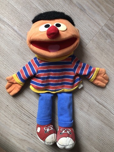 Ernie sesamstraße handpuppe - ernie,