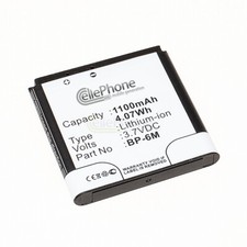 Akku Li-Poly für Nokia 3250