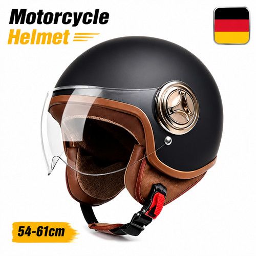Dot zertifiziert retro jethelm - dot,