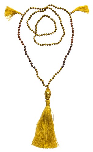 Buddha mala gold mit - "buddha,