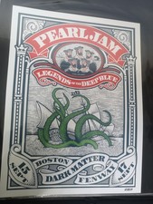 Pearl Jam Fenway park Boston