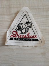 Original Fendt Dieselross Aufnäher Patch Abzeichen 50er Marktoberdorf Schlepper