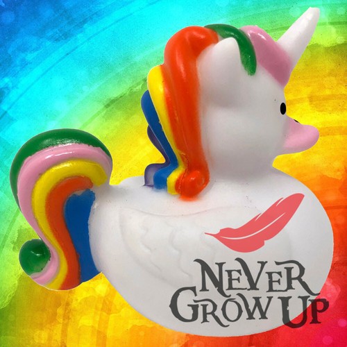 Einhorn enten designs gelb - einhorn,