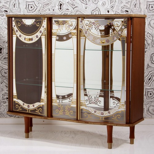 Sideboard glas vitrine ibiza - glas,