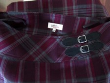 ANNE L. Hüftrock knielang in