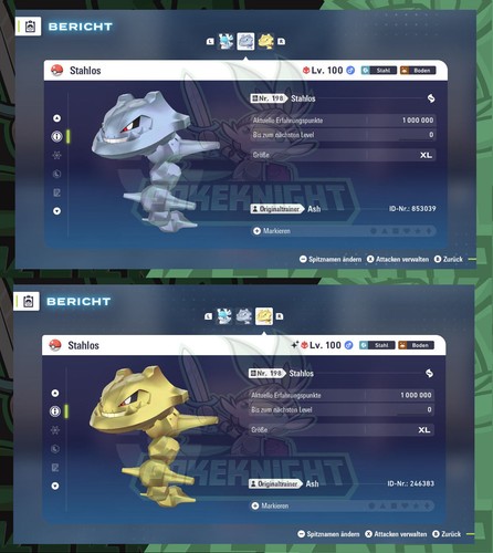 Onix stahlos shiny non - shiny/,