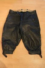 glatte Kniebundlederhose BW 45
