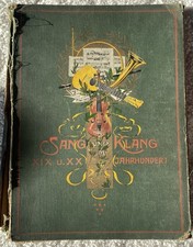 Antiquarische Noten: Sang und