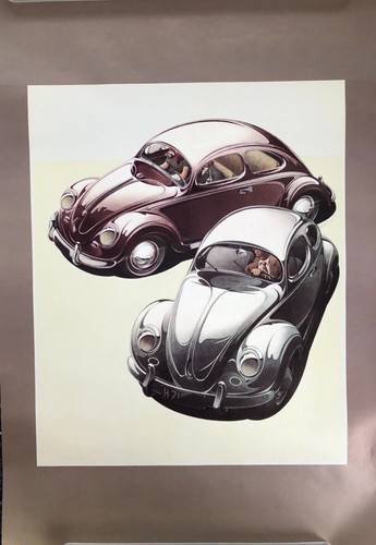 Poster plakat volkswagen - volkswagen, vw