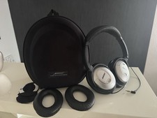 Bose Quiet Comfort 15 Acoustic Noise Cancelling Headphones Kopfhörer QC15 Silber
