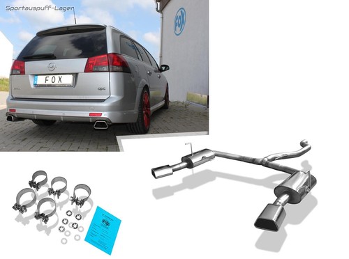 Fox sportauspuff opel - re-li,