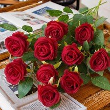 12 x Kunstrosen ca.50cm