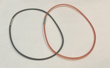 Kautschukband 46 cm  schwarz