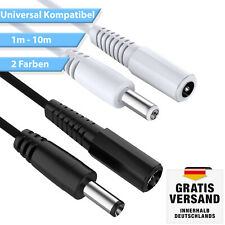 DC Verlängerungskabel 12V 5,5mm x 2,1mm Stecker Kabel Buchse Kupplung
