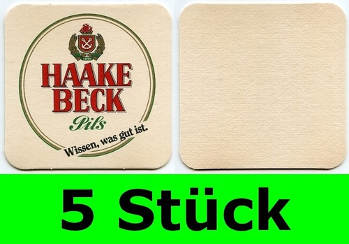 Stück bierdeckel haake - stück, beck