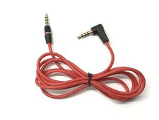 Rot AUX Audio Kabel 3,5mm