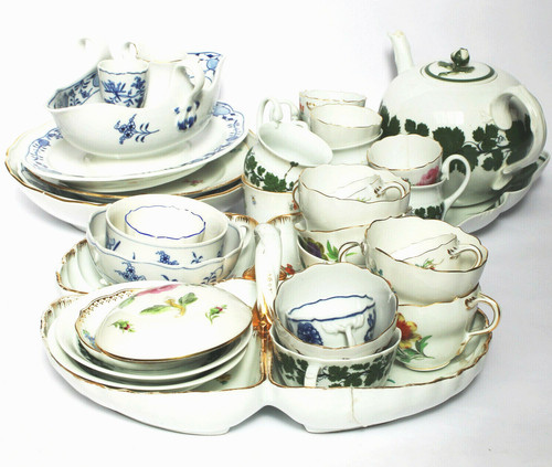 Meissen konvolut sammlung - meissen,