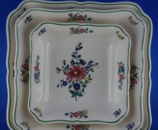 Villeroy & Boch Alt Strassburg 3 Schüsseln/Schalen quadratisch 15/19/21 cm