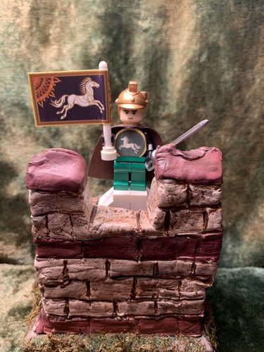 Lego fahnenstange mit herr - lego,