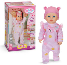 BABY born Emily Walk With Me Puppe | 43 cm Laufpuppe Babypuppe | Kinder Spielzeug Geschenk