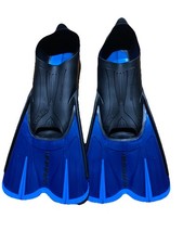 CRESSI Schwimmflossen Agua kurzes Blatt volle Füße Flossen  43-44 Blau