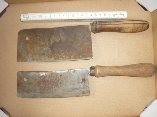 Altes fleischer beil - fleischer,