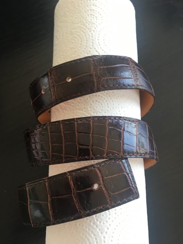 Hermès krokoledergürtel - hermès,