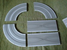 Faller ams  - Racing  Schienen  -   3 x 4390 u.  2 x Spurwechsel