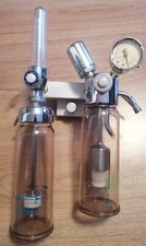 Sauerstoff O2 Flowmeter Durchflussmesser Druckminderer 