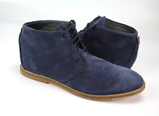 Strellson Gr.44 Herren Halbschuhe Stiefel Boots  Wildleder Blau  TOP  F 109