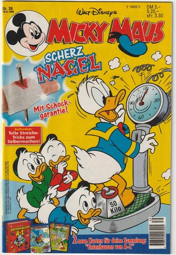 Micky maus 39 1996 - micky, #39/1996