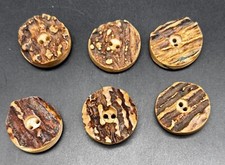 ⚜️ 6 alte Hirschhorn Knöpfe für Miesbacher/Chiemgauer Trachten Jacke  Ø 3,0 cm⚜️