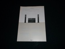 T+A Prospekt, Broschüre, 1997, HiFi, High-End, Endstufe, CD-Player, Boxen
