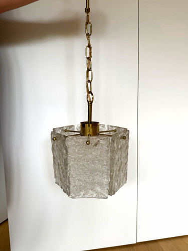 Hängeleuchte eis glas - hängeleuchte, eis-glas