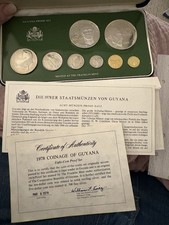 GUYANA PROOF SET 1978 Münzen