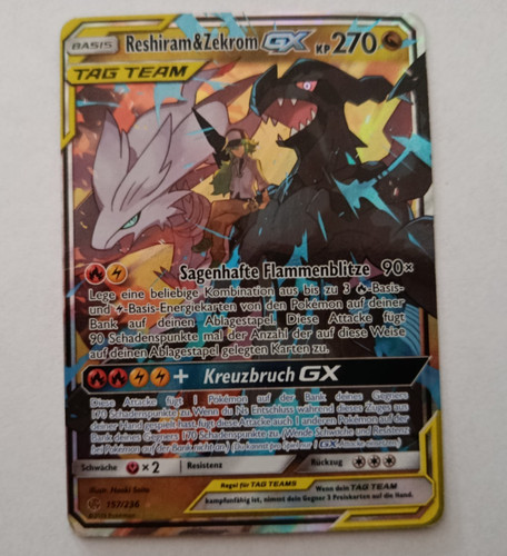 Pokemonkarte reshiram und - reshiram,